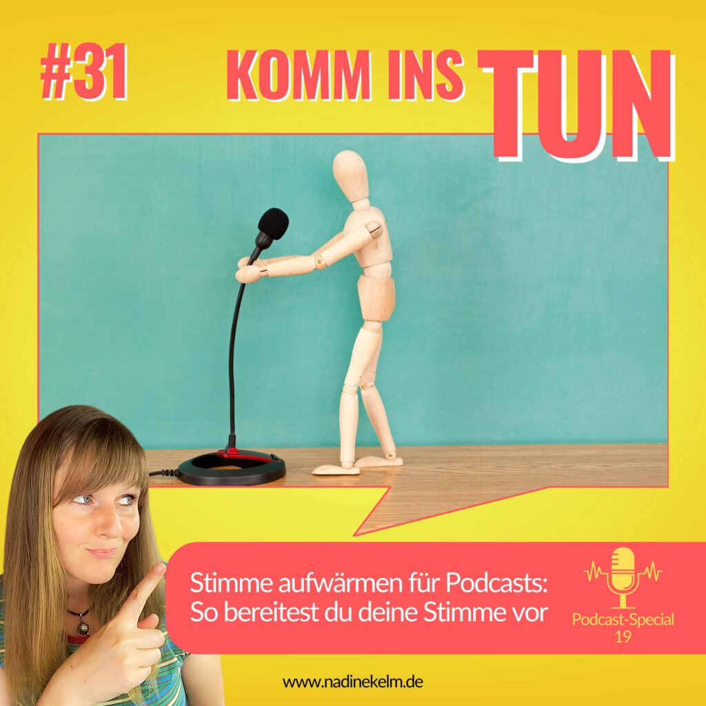 Stimme aufwärmen für Podcasts: So bereitest du deine Stimme vor – Podcast Special #31