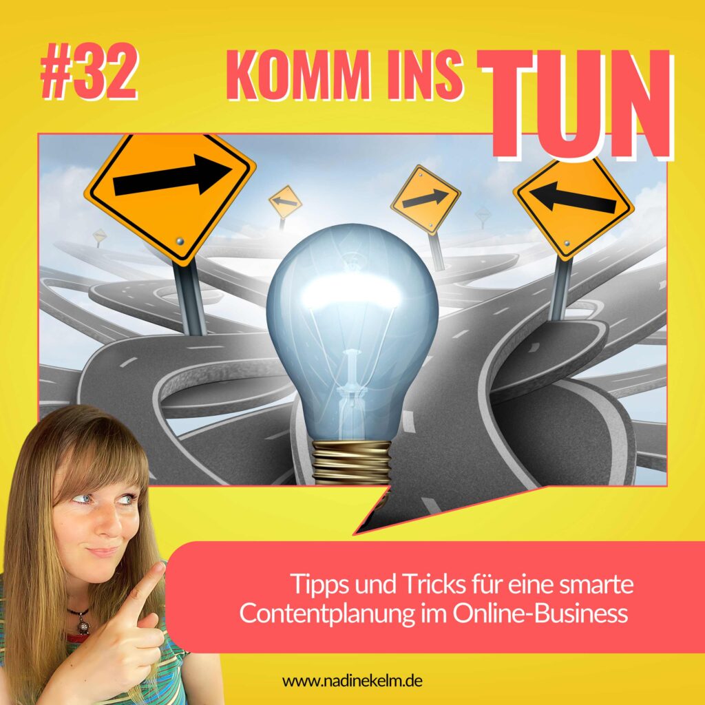 Tipps und Tricks für eine smarte Contentplanung im Online-Business #32